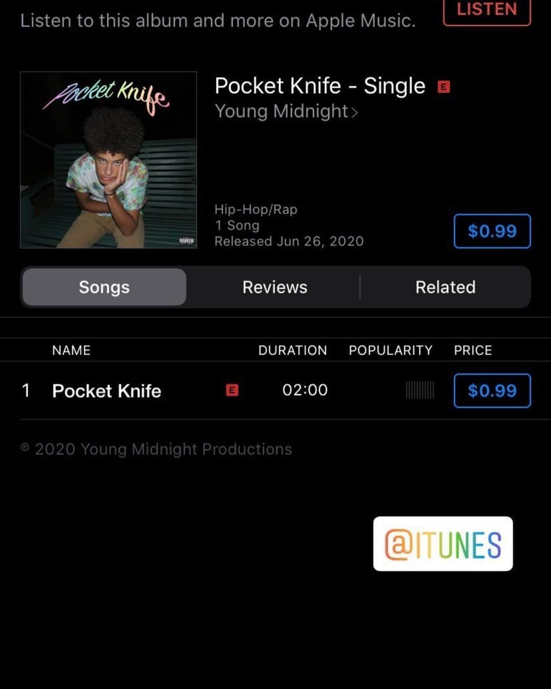 ティム・ハワードさんのインスタグラム写真 - (ティム・ハワードInstagram)「MAN‼️ This kid @young.midnight is doing big things! Check out POCKET KNIFE on all platforms. 🔥🔥🔥」6月26日 13時20分 - timhow1