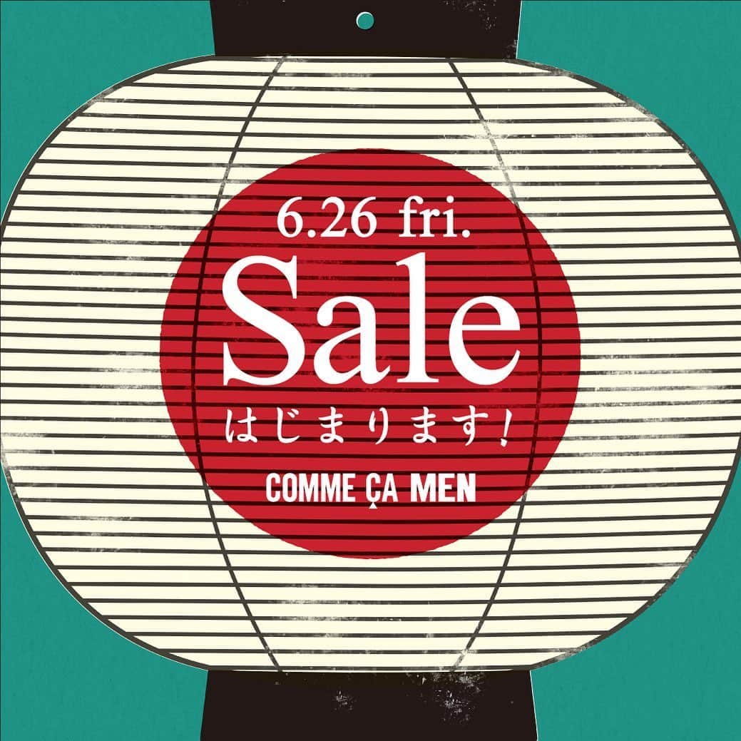 コムサメン公式さんのインスタグラム写真 - (コムサメン公式Instagram)「【commecamen】 【β men】  2020  Summer Sale  6.26  Fri  Start... #commecamen#βmen#summersale」6月26日 13時22分 - commecamen_official