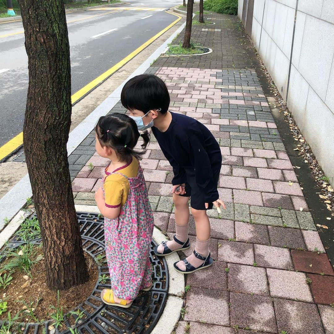 パク・ウォンジさんのインスタグラム写真 - (パク・ウォンジInstagram)「세상에서 마음이 제일 깊고 투명한 너, 시하봉 엄마가 많이 배울게 ❤️ #sweetestbro」6月26日 13時39分 - sisi_wonji