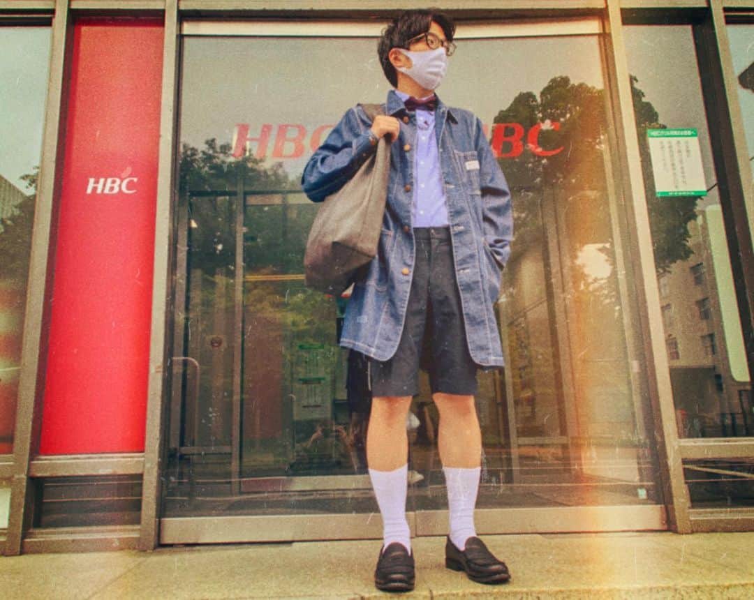 北海道放送「今日ドキッ!」さんのインスタグラム写真 - (北海道放送「今日ドキッ!」Instagram)「ロケ帰りの堀内アナを激写。衣装の上に私服を羽織り、なんとも言えないファッション。  #余談ですが #堀内アナの写真投稿はいいねが伸びない #本人には言ってないです #画面をタップするだけ #お願いします」6月26日 13時45分 - hbc_kyodoki