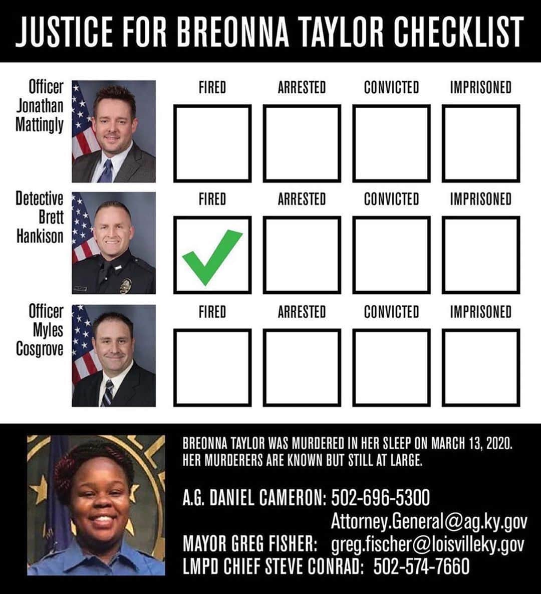 サラ・バレリスさんのインスタグラム写真 - (サラ・バレリスInstagram)「Still watching and fuming. No justice no peace.  Demand that state representatives @RepJoniJenkins and Senator  @MorganMcGarvey present a statewide ban on No-Knock Warrants! The world is  watching @GovAndyBeshear  Sending love and gratitude for everyone who refuses to be silent until there is  #JusticeForBreonnaTaylor  Please share and keep fighting for her.」6月27日 2時02分 - sarabareilles