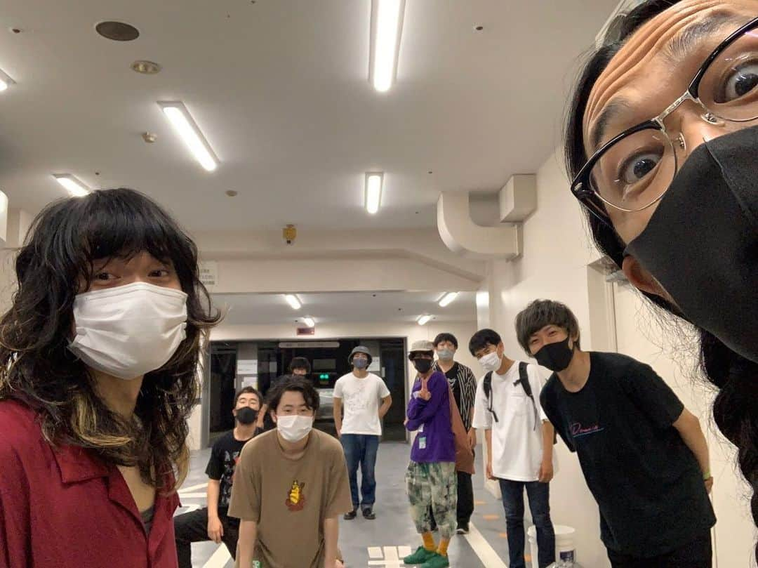 さかしたひかるさんのインスタグラム写真 - (さかしたひかるInstagram)「チーム揃って久々のライブ、面白すぎわろたでした、わろりんこ」6月27日 0時49分 - hikarucchi_domico