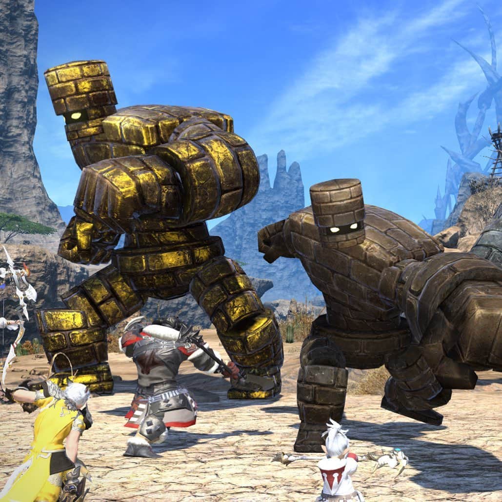 FINAL FANTASY XIVさんのインスタグラム写真 - (FINAL FANTASY XIVInstagram)「The Dragon Quest X collaboration event returns to #FFXIV on Thursday, July 2! ⛰ #FF14」6月27日 1時16分 - ffxiv