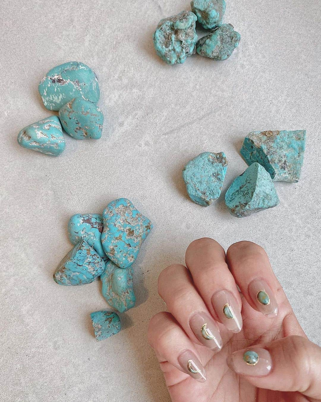 mananailsさんのインスタグラム写真 - (mananailsInstagram)「Turquoise Thank you @alexiastam1988」6月26日 19時24分 - mananails