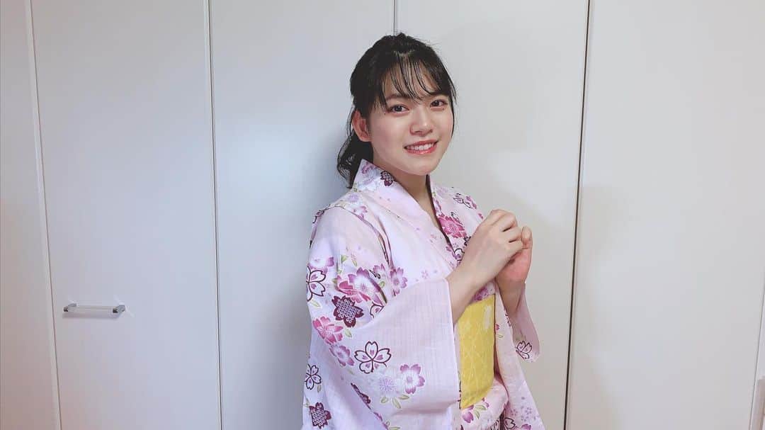 高岡薫のインスタグラム：「浴衣👘  #浴衣」