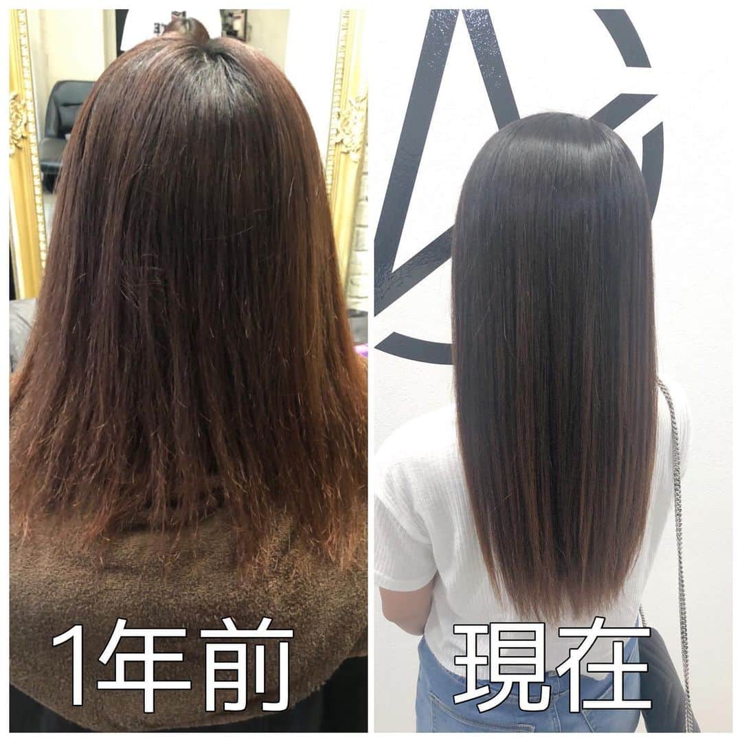 チダヨシヒロのインスタグラム：「縮毛矯正の失敗から一年後！！😍✨﻿ 縮毛矯正でも失敗されても必ず綺麗になります！！﻿ ﻿ 【こんなお悩みをお持ちの方はぜひご連絡ください😊】﻿ ✂︎髪をキレイに改善していきたい✨﻿ ✂︎『髪の毛キレイだね』って褒められたい✨﻿ ✂︎美容室でトリートメントをしても、いつもすぐ落ちてしまう😭﻿ ✂︎ものすごくキレイな縮毛矯正をしてみたい✨ ﻿ ✂︎アホ毛・毛羽立ちを抑えたい😭﻿ ✂︎ツヤのある髪にしたい✨﻿ ✂︎ダメージが気になる😭﻿ ✂︎ブリーチしてても縮毛矯正がしたい✨﻿ ✂︎ビビリ毛をなんとかしたい😭﻿ ﻿ ﻿ なんでもご相談ください⭐️﻿ ﻿ インスタグラムを見て髪質改善や美髪縮毛矯正で ご来店される方が都外からもかなり増えてきております😊 気になる方はこちらの僕の美髪シリーズもご覧下さい✨﻿ ↓↓↓ 『 #チダヨシヒロの髪質美人 』 ﻿ ﻿ 【ご予約空き状況】﻿ 6/29 12:00﻿ 7/2 10:00 カラーのみ﻿ 7/3 10:00﻿ 7/6 15:30﻿ 7/8 19:00﻿ 7/9 12:00 カットカラー枠（縮毛矯正不可）﻿ 7/10 10:00 14:30 18:00﻿ 7/11 18:00﻿ 7/12 10:00 14:30 18:00﻿ 7/13 10:00 14:30 18:00﻿ 7/15 10:00 14:30 18:00﻿ 7/16 10:00 14:30 18:00﻿ 7/17 10:00 14:30 18:00﻿ 7/18 10:00 14:30 18:00﻿ 7/19 10:00 12:00﻿ 7/20 10:00 14:30 18:00﻿ 7/22 15:00以降﻿ 7/23 10:00 14:30 18:00﻿ 7/24 10:00 14:30 18:00﻿ 7/25 10:00 14:30 18:00﻿ 7/26 10:00 14:30 18:00﻿ 7/29 10:00 14:30 18:00﻿ 7/30 10:00 14:30 18:00﻿ 7/31 10:00 14:30 18:00﻿ ﻿ ご予約・ご相談はトップURLにあるLINEからかDMよりご連絡くださいね✨﻿ 7月はまだ空きがあります🥰﻿ ﻿ ﻿ 【オンラインカウンセリング実地中】﻿ 無料でオンラインカウンセリングを実施しておりますので髪のお悩みやご相談などがありましたらDMまたプロフィールURLからのLINE@より24時間365日受付ております😆﻿ ﻿ 髪にお悩みの方を1人でも多く綺麗になって欲しいという僕の気持ちの表れです🙇﻿ ﻿ 【メニュー】﻿ カット¥7700 質感向上トリートメント¥5500 美髪カラー¥7700〜 美髪縮毛矯正¥22000〜﻿ カットをされない方はシャンプー・ブロー代¥3000頂きます🙇﻿ メニューも沢山ご用意ありますので、料金と合わせて、プロフィールのURLからご確認ください😊﻿ ﻿ 完全予約マンツーマン制﻿ ﻿ 【Al Chem】﻿ 東京都目黒区五本木3-26-7 1F﻿ 学芸大より徒歩4分﻿ ﻿ ﻿ #縮毛矯正﻿ #髪質改善トリートメント﻿ #縮毛矯正失敗﻿ #自然な縮毛矯正﻿ #ビビり毛修正﻿ #髪質改善ストレート﻿ #髪質改善縮毛矯正﻿ #髪質改善失敗﻿ #縮毛矯正東京﻿ #縮毛矯正専門店﻿ #パーマ失敗﻿ #ブリーチ縮毛矯正﻿ #デジパ失敗﻿ #髪を綺麗にする美容室﻿ #学芸大学美容室﻿ #ブリーチ縮毛矯正﻿ #縮毛矯正ブリーチ﻿ #縮毛矯正してる髪にブリーチ﻿ #毛髪改善﻿ #ダメージ改善﻿ #縮毛矯正上手い﻿ #学芸大学縮毛矯正﻿ #ビビり毛﻿ #酸熱トリートメント﻿ #デジタルパーマ失敗﻿ #縮毛矯正ボブ﻿ #縮毛矯正失敗﻿ #縮毛矯正失敗お直し﻿ #縮毛矯正が得意」