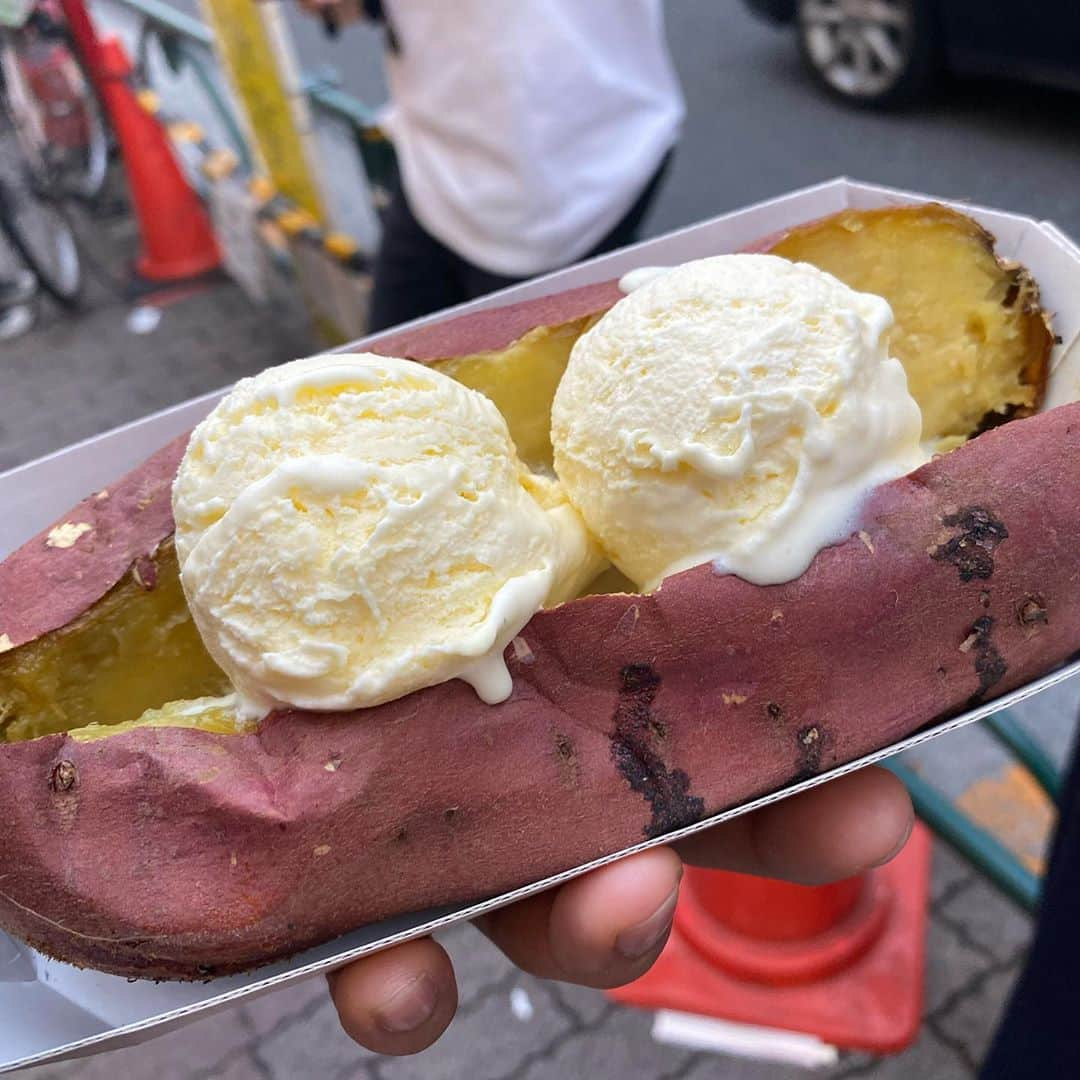 植草歩さんのインスタグラム写真 - (植草歩Instagram)「毎日暑すぎ🍨 またサツマイモ🍠アイス食べたい . . . . . #tapimo #サツマイモ #サツマイモアイス  #新大久保 #新大久保食べ歩き#新大久保グルメ」6月26日 21時14分 - ayayumin0725