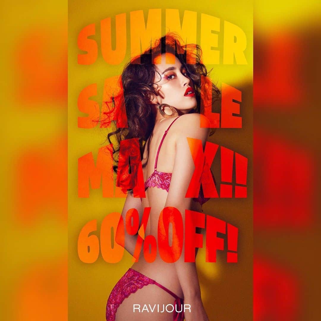 Ravijour札幌4丁目プラザ店のインスタグラム：「#shopnews  いよいよSUMMER SALE🌴♥️夏の新作も一部SALEになってます♥️♥️ 詳細はTOPのURLからブログ見てください✨  #ラヴィジュール #ravijourstaff  #ravijoursapporo  #ravijour_official」