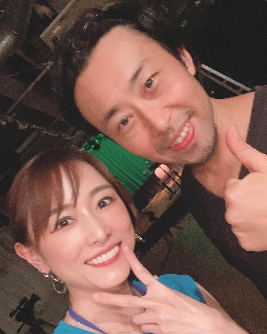 杏さゆりさんのインスタグラム写真 - (杏さゆりInstagram)「明日はいよいよアプリコットライブ！！！🥺💕 まだまだオンライン観劇も生観劇もお待ちしております❤️ 終演後は乾杯🍻しましょう👍💕 https://t.livepocket.jp/e/lzsl7 . お仕事終わりに明日の稽古 一緒に出演して頂く　#古賀司照 こと#コウガシノブさんと📸 明日お楽しみにね❤️✨ . #杏さゆり　#SayuriAnzu」6月26日 22時40分 - anzu_sayuri_official