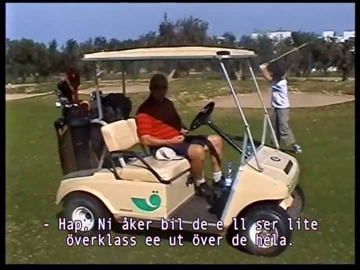 ウルリック・マンターのインスタグラム：「Golfbil. #cestlavie」