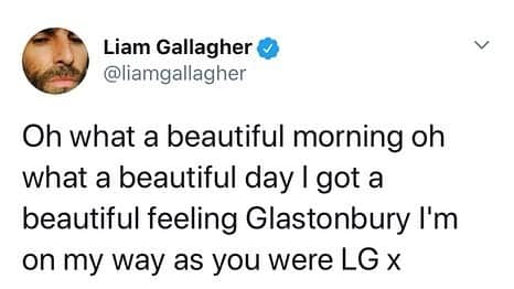 リアム・ギャラガーさんのインスタグラム写真 - (リアム・ギャラガーInstagram)「@glastofest Festival 2017」6月26日 23時47分 - liamgallagher