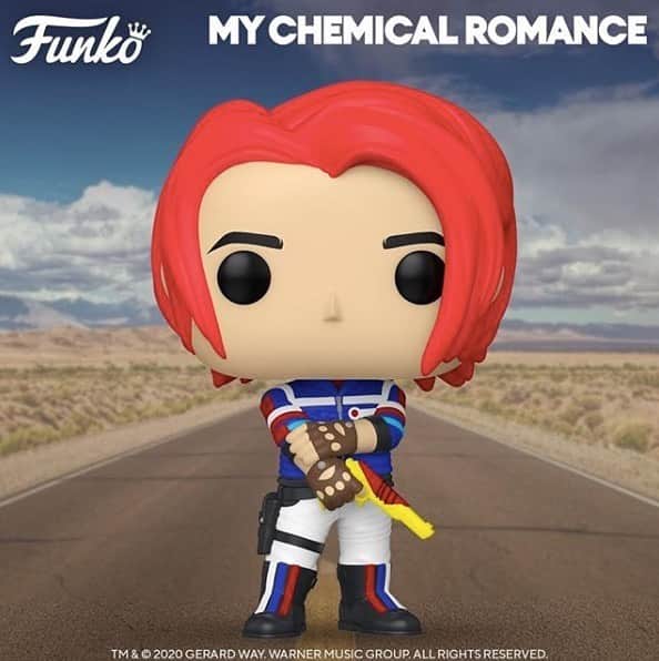 Kerrang!さんのインスタグラム写真 - (Kerrang!Instagram)「Brace yourselves, My Chemical Romance fans: a Danger Days-era Gerard Way Funko POP! vinyl is coming. The red-haired, post-apocalyptic figure is available for pre-order now, but is expected to ship in November – which is still a little while away, so will thankfully be out there in time for My Chem’s rescheduled reunion tour dates in 2021!🤘 ⠀⠀⠀⠀⠀⠀⠀⠀⠀ @mychemicalromance @gerardway @originalfunko #kerrang #kerrangmagazine #mychemicalromance #gerardway #dangerdays #thetruelivesofthefabulouskilljoys #emo #funko #popvinyl」6月27日 0時21分 - kerrangmagazine_