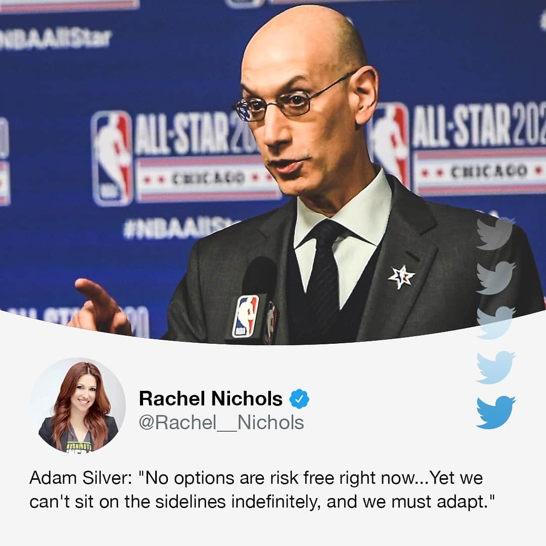 レイチェル・ニコルズさんのインスタグラム写真 - (レイチェル・ニコルズInstagram)「The @NBA makes its Orlando restart official.」6月27日 10時55分 - rachel_nichols