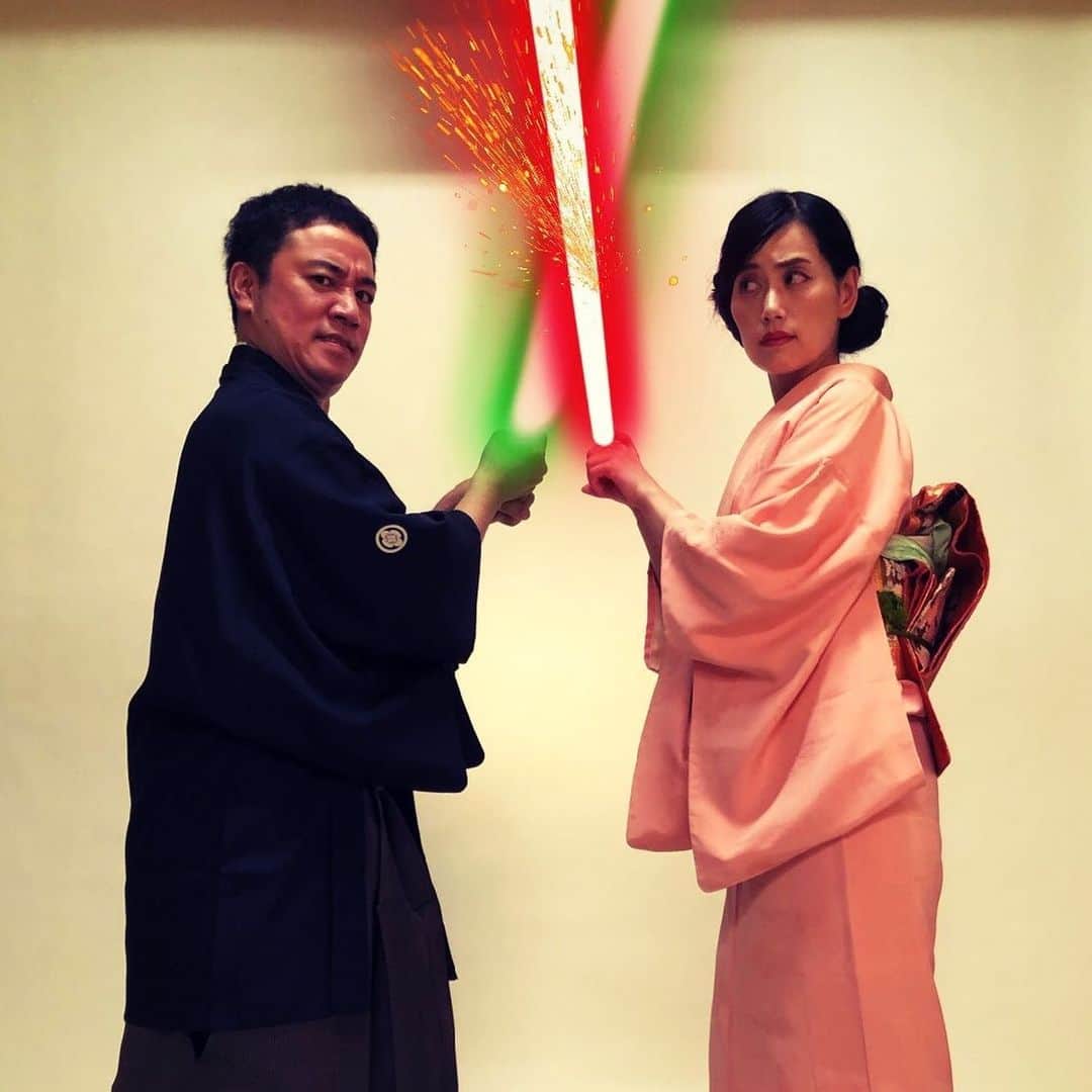 与座よしあきのインスタグラム：「WASOU WARS.  #starwars #スターウォーズ」