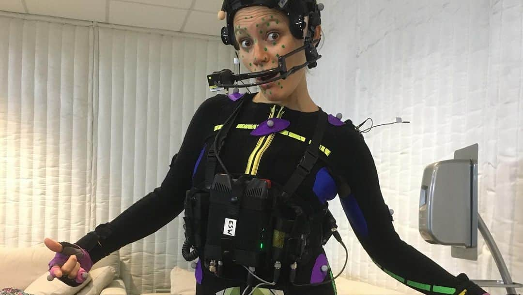 エミリー・スワローさんのインスタグラム写真 - (エミリー・スワローInstagram)「A lonnnng time ago, I put on a funny suit and did some MoCap work for one of the most epic video games ever.  I’m always amazed at the chasm between how RIDICULOUS I look in the studio and how beautiful the finished product is, thanks to the work of brilliant animators.  Who’s had a chance to play #thelastofus2 ? * * * #badguyshavemorefun #seraphites #mocap #videogames #motioncapture #naughtydog」6月27日 3時09分 - bigeswallz