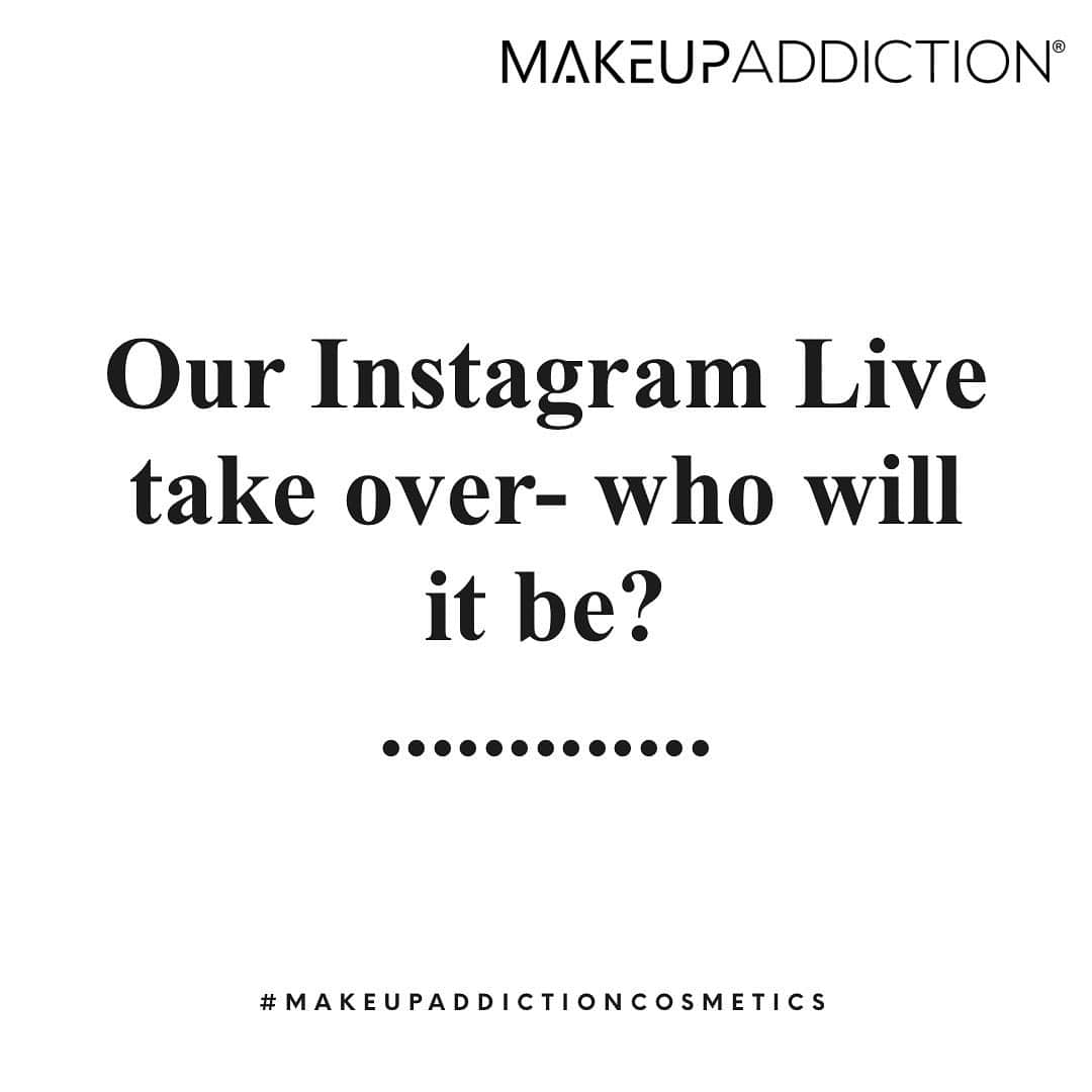 Makeup Addiction Cosmeticsさんのインスタグラム写真 - (Makeup Addiction CosmeticsInstagram)「This was a tough one! Nearly 500 entries! We couldn’t choose one so we have 2 to do our live takeover on different days. 😱😱 🌸 1st @globylala 🌸 2nd @mollyjacksmakeup We will be doing more so keep a look out! 😍  We will  get in touch to send you a complete mystery package with all the Makeup Addiction products to use. #makeupaddictioncosmetics #makeupaddictiontakeover #livetakeover」6月27日 5時03分 - makeupaddictioncosmetics