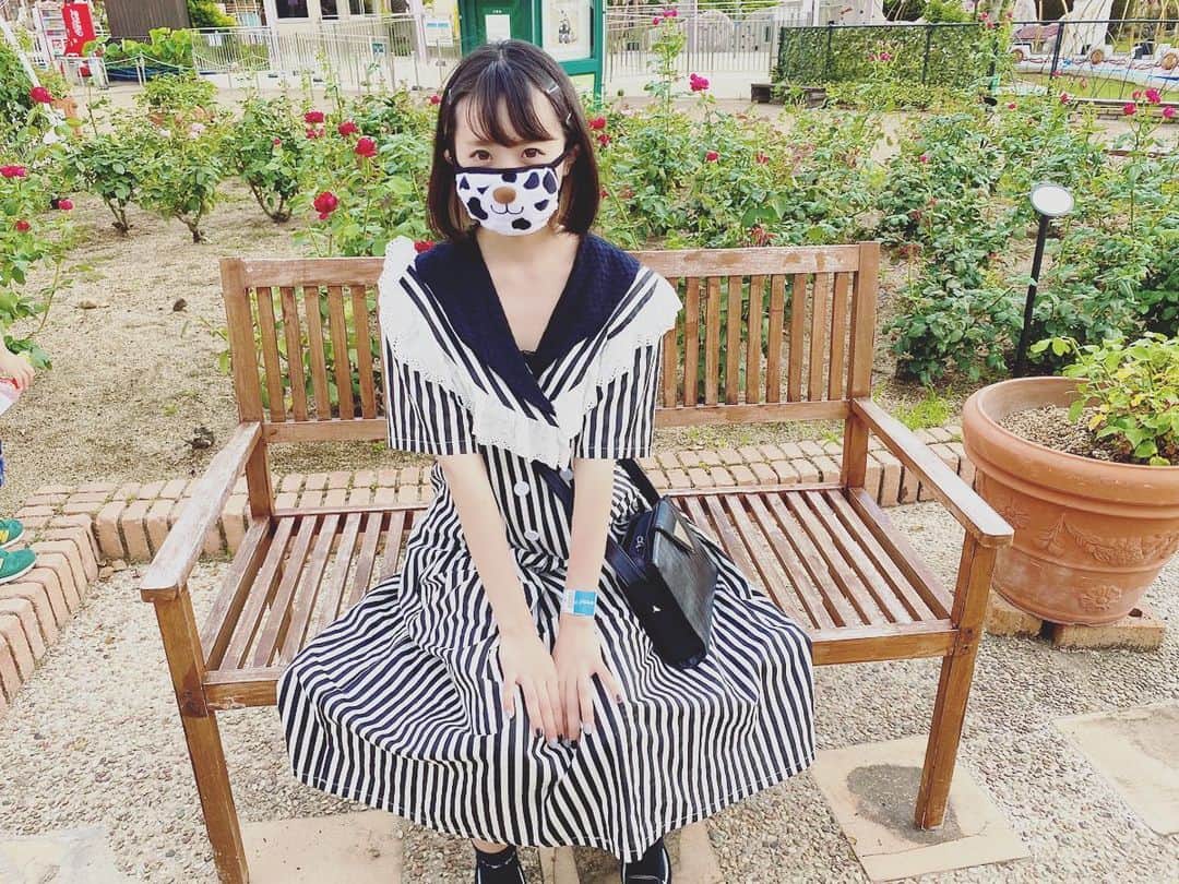秋山衣梨佳さんのインスタグラム写真 - (秋山衣梨佳Instagram)「#ひらかたパーク 🐶🌹」6月27日 5時43分 - akiyamaerika