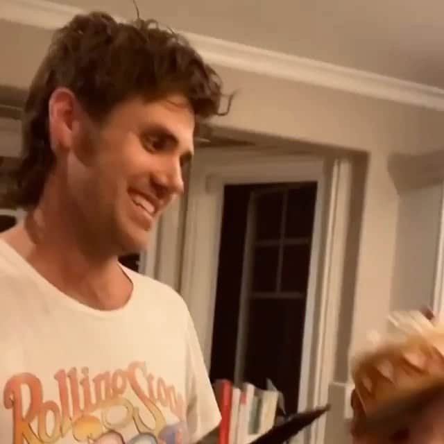 ブリアナ・エヴィガンのインスタグラム：「This is hands down my favorite video... what a night that was. #Repost @elephant_heart with @make_repost ・・・ Belated birthday post for Jason ...if ya didn’t hear were on the tik tok game. Tiktok user name: elephant_heart @brianaevigan @jasonevigan #cakesmash」