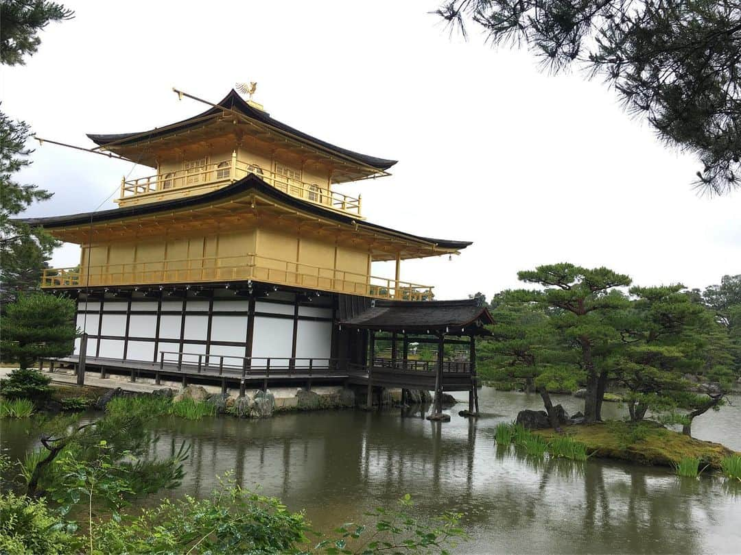 黒山健一さんのインスタグラム写真 - (黒山健一Instagram)「金閣寺❗️ コロナの影響を受けまくりで、まったく誰もいない❗️ #金閣寺 #京都」6月27日 8時20分 - kenichi_kuroyama