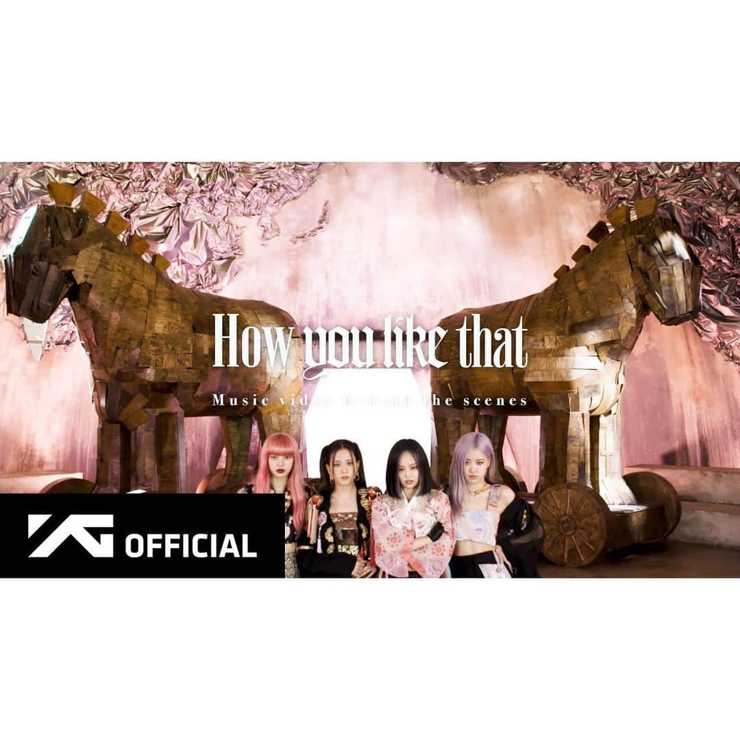 BLACKPINKさんのインスタグラム写真 - (BLACKPINKInstagram)「‘How You Like That’ M/V MAKING FILM ⁣ ⁣ Full version is available on YouTube ⁣ ⁣ #BLACKPINK #블랙핑크 #HowYouLikeThat #PreReleaseSingle #MV_Making #YG」6月27日 9時00分 - blackpinkofficial