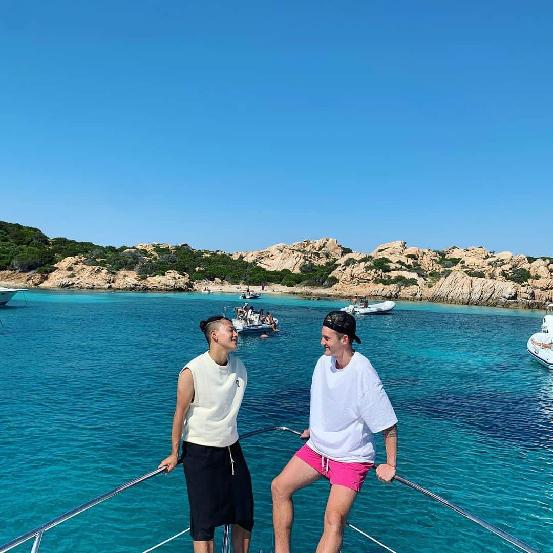 イ・スンウさんのインスタグラム写真 - (イ・スンウInstagram)「🏖🌊 #portocervo」6月27日 20時22分 - seungwoolee