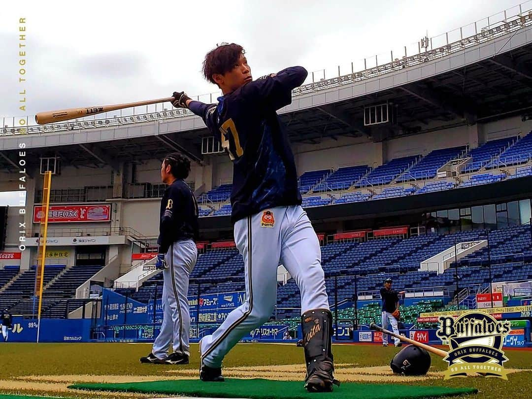 オリックス・バファローズさんのインスタグラム写真 - (オリックス・バファローズInstagram)「#中川圭太 #ティーバッティング #ZOZOマリンスタジアム #Bs2020 #buffaloes #baseball #ORIX #プロ野球」6月27日 12時33分 - orix_buffaloes