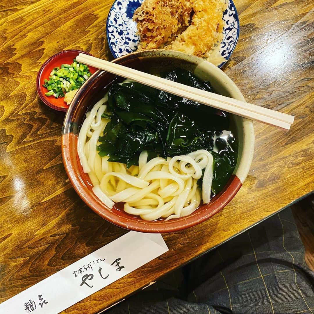 窪塚洋介のインスタグラム：「I love here. #udon #yashima #shibuya」
