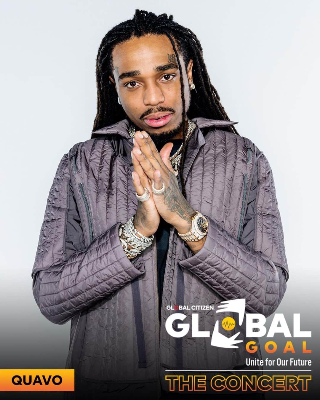 Migosさんのインスタグラム写真 - (MigosInstagram)「TUNE IN TOMORROW For The @glblctzn GLOBAL GOAL CONCERT Featuring @quavohuncho !」6月27日 13時25分 - migos