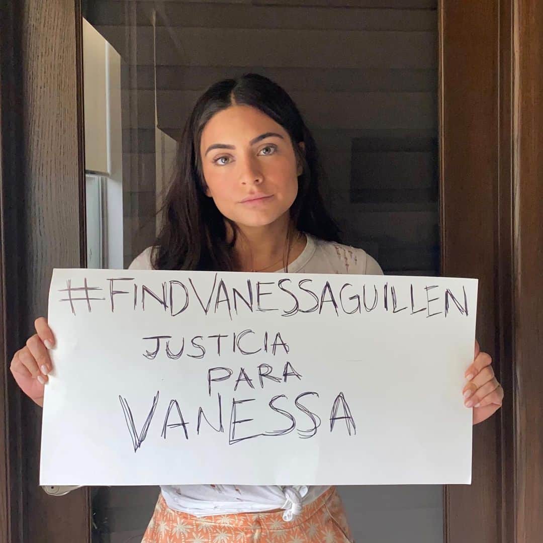 Ana Brenda Contrerasのインスタグラム：「Vanessa no estás sola y no pararemos hasta que regreses. Vanessa you are not alone and we won’t stop until you come back.  @findvanessaguillen  A todos mis amigos , medios de comunicación toma un minuto entrar, compartir y alzar la voz.  To all my friends and the media, it takes just one minute to click , share and spread the word.  #findvanesaguillen #iamvanessaguillen」