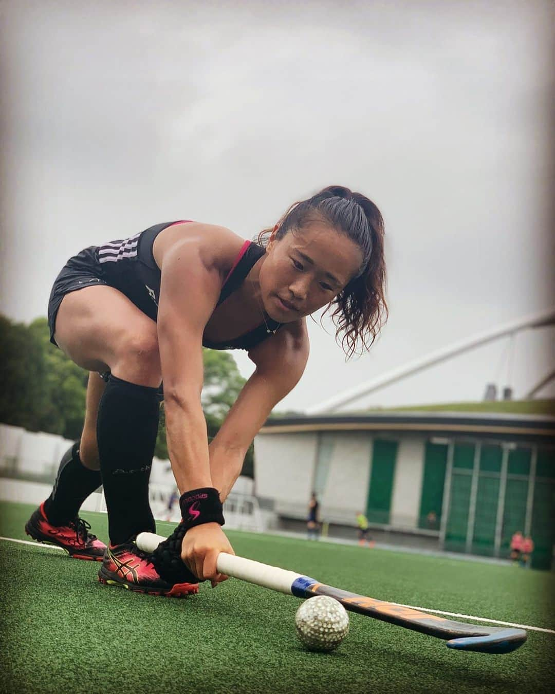 及川栞さんのインスタグラム写真 - (及川栞Instagram)「. Training🏑✅ #training#hockey#summer#humid#sweaty #happy#skillup#sakurajapan#stayhealthy」6月27日 13時55分 - shihori.3