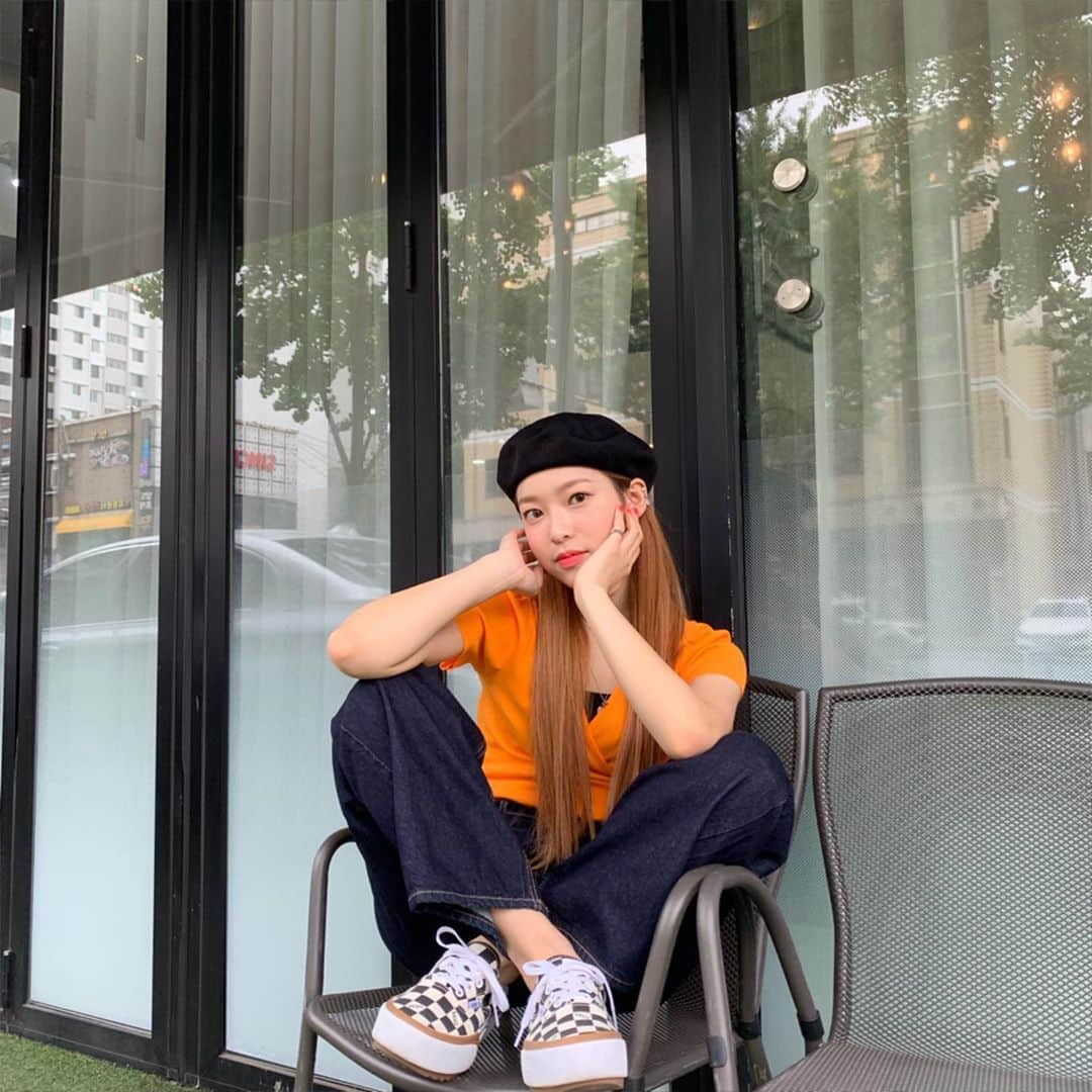 イェナさんのインスタグラム写真 - (イェナInstagram)「🍊오렌지🧡」6月27日 15時09分 - sheepyn_0824