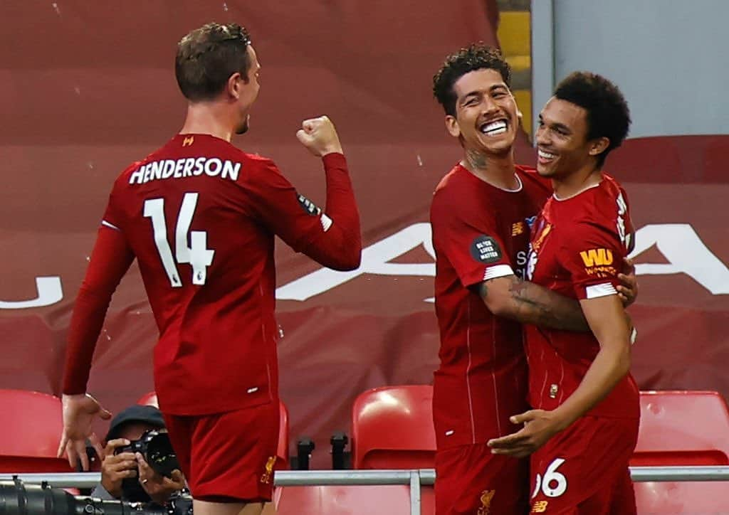 トレント・アレクサンダー＝アーノルドさんのインスタグラム写真 - (トレント・アレクサンダー＝アーノルドInstagram)「Liverpool FC vs Crystal Palace (24-06-2020) 🔴📷: Phil Noble 🔴 @trentarnold66 🔴  Tags ignore: #trentarnold #TAA66 #team66 #trentalexanderarnold #team66 #trentalexander  #milner #hendo #gerrard #benwoodburn #liverpool #lfc #salah #mane #firmino #robertson #vandijk #minamino  #chamberlain #aoc #lallana #matip #lovren  #moreno #football  #l4l #f4f #lfl #lovelfc」6月27日 16時37分 - trentaa66