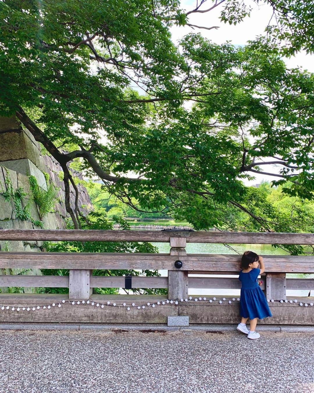村上萌さんのインスタグラム写真 - (村上萌Instagram)「今まで休みがあれば、移動日もしくは遠出にあてていたので、「今日は何しよっか？」で始まる、なんでもない休日がものすごく嬉しい。﻿ リーグ再開を目前にした夫の予定はなかなか合わないので、今日は娘と2人で万博公園。太陽の塔以外にこんなに沢山お楽しみがあるなんて知らなかった🥺先週は大阪城公園、と、今さら引っ越したてみたいなところを開拓中。﻿ ﻿ ﻿  #万博記念公園 #あじさいの森 #野心サイクル #かぞくごと #娘は将来忍者かジーニーになりたいらしい」6月27日 16時35分 - moemurakami_