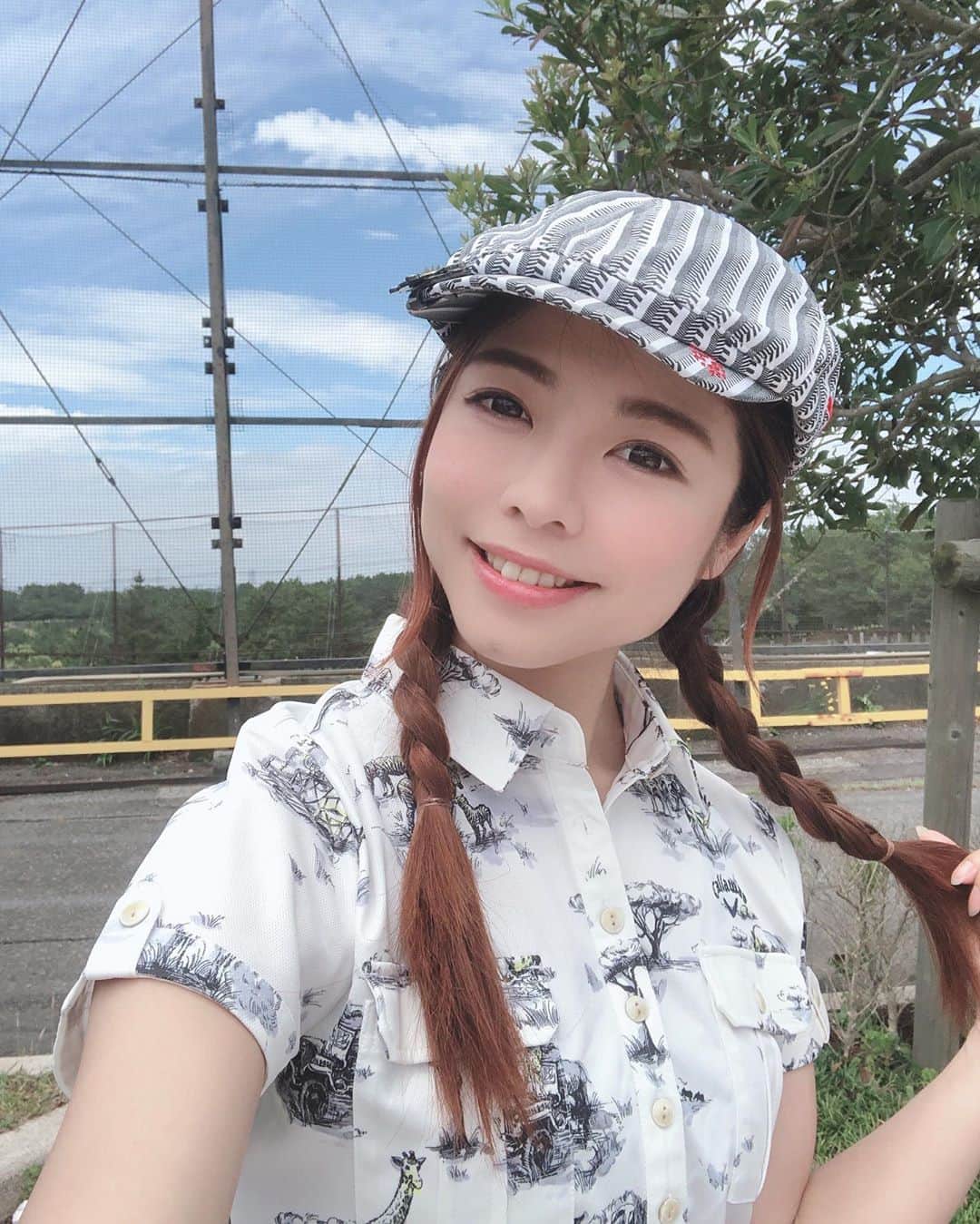神崎美羽のインスタグラム：「月末は練習ラウンド！ たのしみだなー  晴れますよーに！  #golf #ゴルフ　#ゴルフ女子　#golfstagram #golfswing #golflife #golfwear #golfgirl #golftoday #GT birdies #鎌倉パブリックゴルフ場」