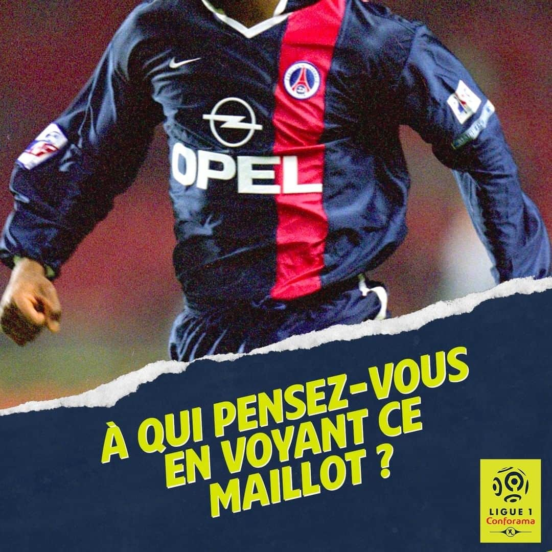 リーグ・アンさんのインスタグラム写真 - (リーグ・アンInstagram)「Des joueurs #Ligue1Legends ont porté cette tunique du @psg 🔴🔵 !  À qui pensez-vous 💫 ? • • #Ligue1Conforama #PSG #ParisSG #ParisSaintGermain #Paris」6月27日 17時00分 - ligue1ubereats