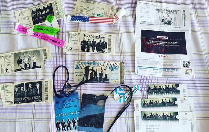 backstreetboysさんのインスタグラム写真 - (backstreetboysInstagram)「Thank you for sharing your #BSBStubs!! We love seeing all the history ❤️ Shoutout to a few that really sent us back! @Yahtzee27 @mellyssa_1982 @mariasoria86 @backstreetholics」6月28日 4時28分 - backstreetboys