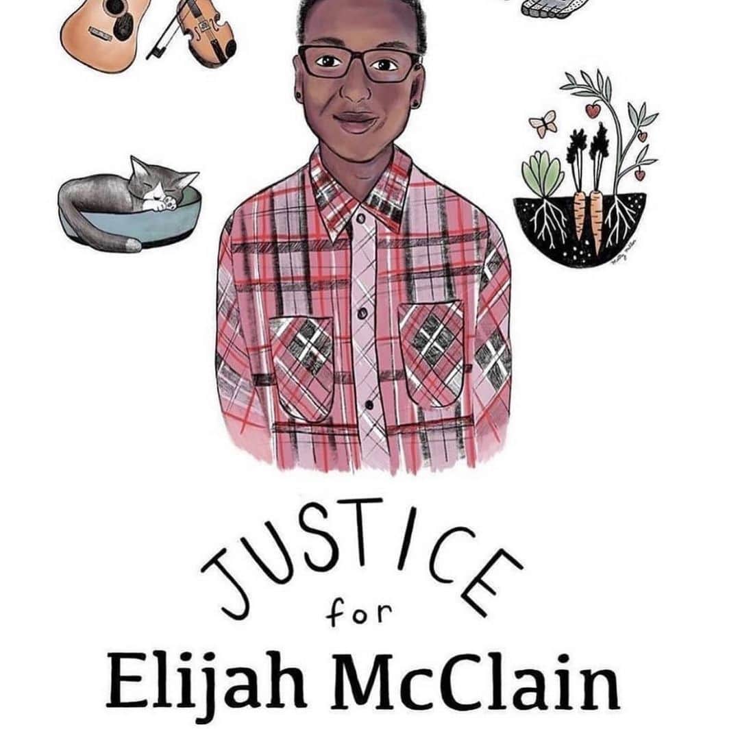 アイシャ・タイラーさんのインスタグラム写真 - (アイシャ・タイラーInstagram)「Arrest the cops who killed Elijah McClain.  Repost @chnge ・・・ His name was Elijah McClain. He was 23 years old when he was murdered by the police for walking home with a mask because he was anemic. ⁠ ⁠ He was a gentle person who would go to the animal shelter to play violin for the animals because he thought that they were lonely in their cages and thought that the music would calm them. He was quirky, a pacifist, a vegetarian, enjoyed running, and known to put a smile on everyones’ face.⁠ ⁠ In August 2019, McClain went to the gas station to buy some iced tea for himself and his cousins. Because he suffered from anemia, a condition in which you lack enough healthy red blood cells to carry enough oxygen to your body’s tissues, he would often wear a ski/runner mask over his face to stay warm. On his way home, the Aurora Police department were called to reports of a “suspicious man”, likely due to McClain wearing his mask for warmth and dancing to the music in his headphones. All he was doing was walking home.⁠ ⁠ He was apprehended by a group of three police officers, despite committing no crime and being unarmed. A struggle occurred, and he was held in a very dangerous carotid hold around his neck while he cried for help, cried out that he couldn’t breathe, cried out that he was nonviolent and couldn’t even kill a fly, and was repeatedly throwing up. He weighed a mere 140 pounds. An officer instructed another to move their body camera out of view. Another threatened to “call in a dog to bite him, if he moved again”. While he was violently restrained they called paramedics who, despite McClain being handcuffed, injected him with ketamine, a drug used to tranquilize horses or in surgeries while properly supervised by anesthesiologist. He went into cardiac arrest, slipped into a coma, and his family was advised to take him off life support 6 days later.⁠ ⁠ The officers involved were placed on temporary leave, however, they are reportedly back in the field with no charges. ⁠ ⁠ Elijah McClain passed away at the age of 23 because of this encounter. #SayHisName #JusticeForElijah via @redfishstream」6月28日 4時39分 - aishatyler