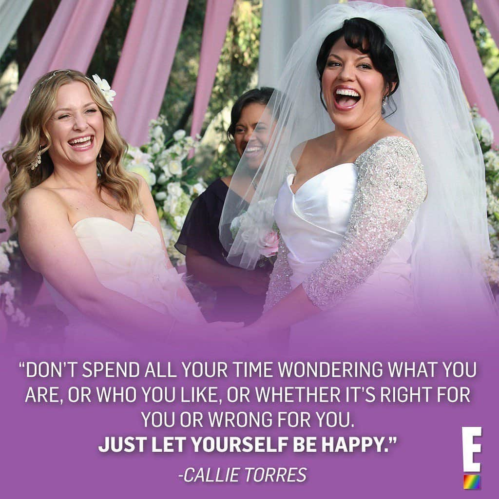 E! Onlineさんのインスタグラム写真 - (E! OnlineInstagram)「Callie Torres: Badass ortho god. Sara Ramirez: Badass human rights activist. #Pride (📷: Getty)」6月28日 4時49分 - enews