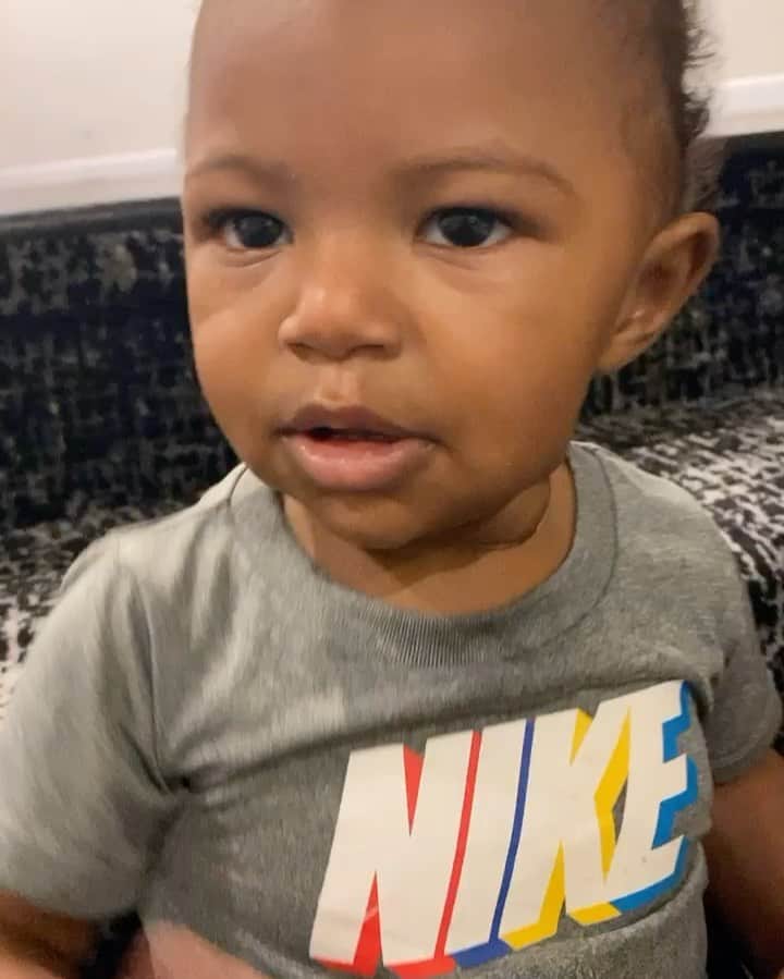 ニック・ヤングのインスタグラム：「Happy birthday Nycie Nyce the Nicest the BIG 1  my baby boy 😫😫 the hungry one!!! Lol love you lil man」