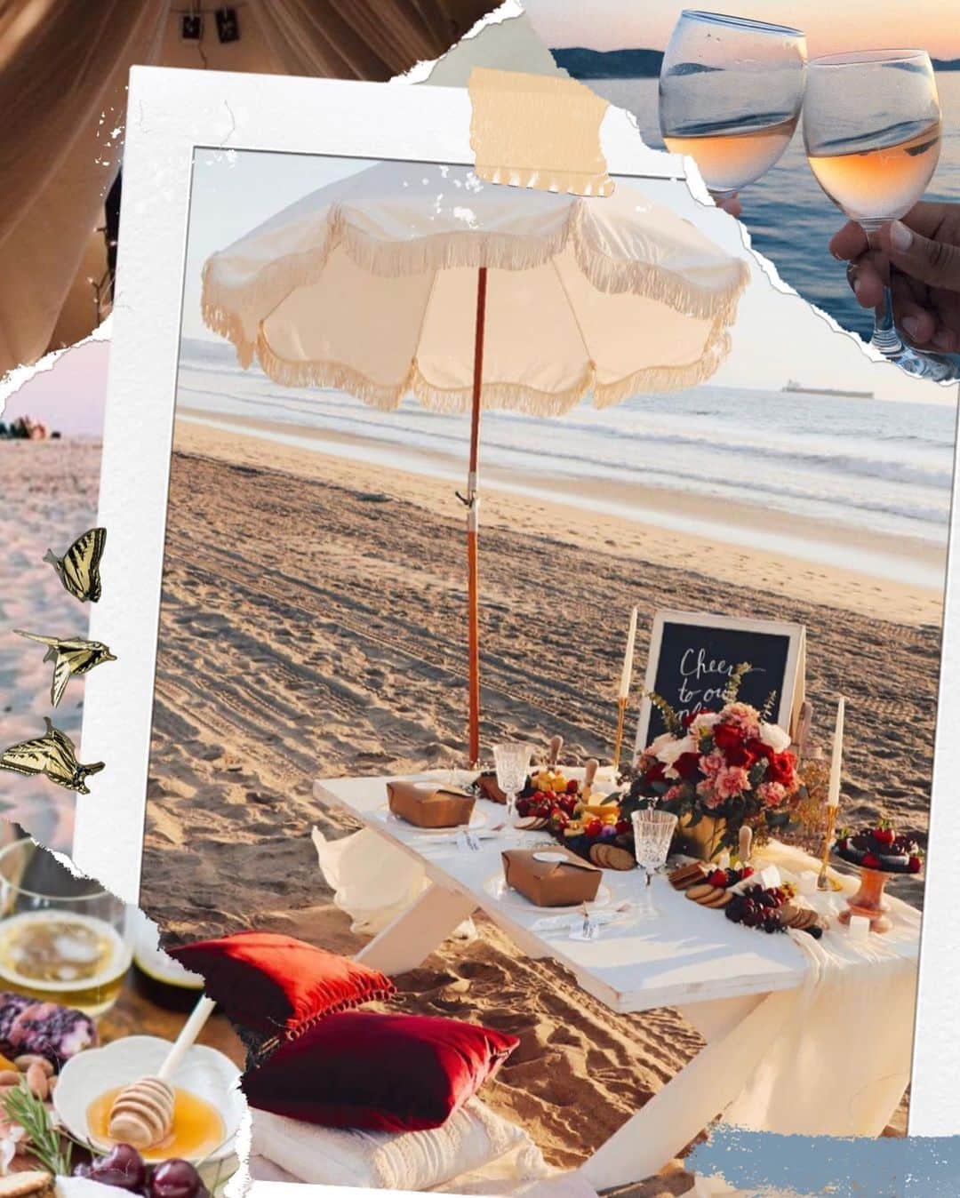 Stephanie Sterjovskiさんのインスタグラム写真 - (Stephanie SterjovskiInstagram)「Next week we’re celebrating 4 years of marriage 🥂 Here are a few ideas to celebrate (safely) this year (perfect for date night, anniversaries etc) 👇 • Picnic outdoors (on the beach, in your backyard, or at a park while keeping your distance) • Set up a tent in your living room, string lights and watch your favourite movies! • Go to a drive-in movie • Make a charcuterie board & cocktail night to enjoy on your patio 🧀🍷 (more ideas on my blog stephjolly.com) . How are you celebrating milestones this year? Leave any other suggestions below 🤍🤍 @nealjolly & I love being home and so we’re pretty content (even though we miss taking trips), we’re still going to make this one special! #jollyeverafter #anniversaryideas #datenightideas #teamjolly」6月28日 5時24分 - stephsjolly
