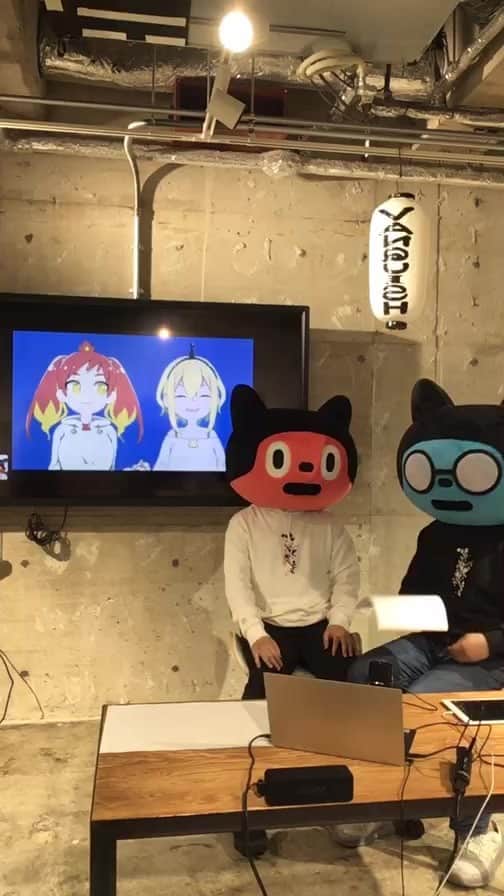 ヴァンキッシュのインスタグラム：「なんとコラボ決定致しました！！ これからの動向に乞うご期待🐕✨ ㅤㅤㅤㅤㅤㅤㅤㅤㅤㅤㅤㅤㅤ VANQUISH渋谷店 店長  MIYAKE @kazuya0302  #vons_project #天野ピカミィ #緋笠トモシカ #磁富モノエ #ぼっちぼろまる #ヲタきち #vtuber」