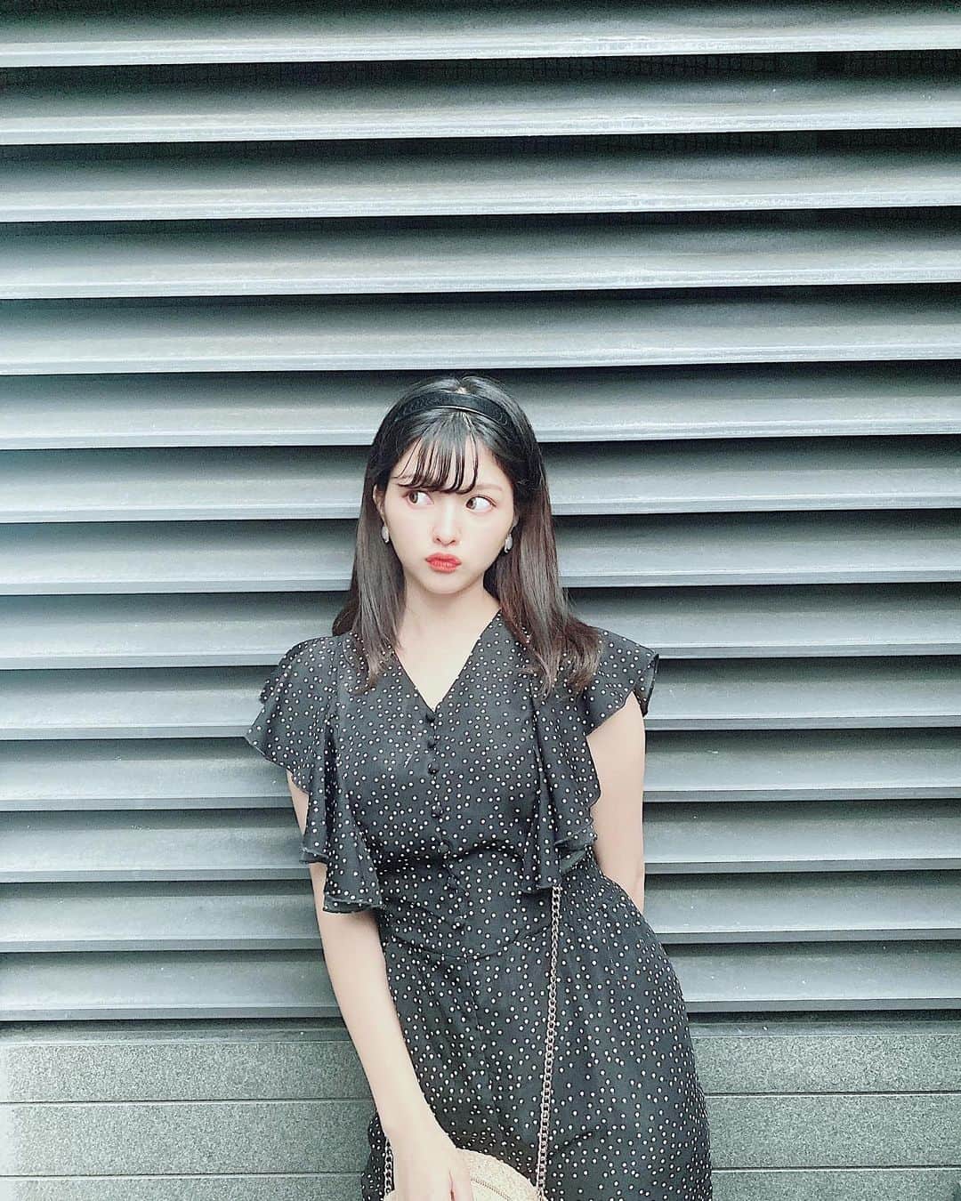 徳本夏恵（なちょす）さんのインスタグラム写真 - (徳本夏恵（なちょす）Instagram)「﻿ ﻿ ﻿ ﻿ ガーリーちっくなtoday 🖤﻿ ﻿ ﻿ ﻿ ﻿ ﻿ ﻿ #fashion#girly#Japan」6月27日 21時13分 - nachos_kimono