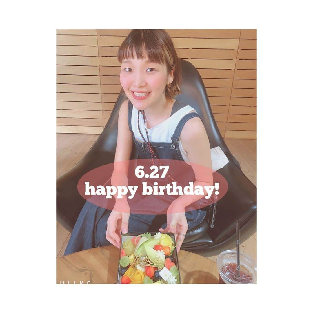 愛聖りささんのインスタグラム写真 - (愛聖りさInstagram)「. いよいよ10年の付き合いですね。 . #happybirthday #0627 #🎂」6月27日 22時18分 - risa_aise