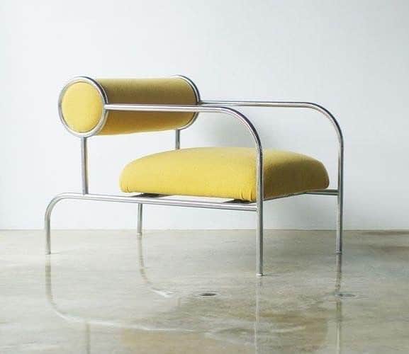 のインスタグラム：「#NKINSPIRATION 💛  Shiro Kuramata Sofa with Arms 1982」
