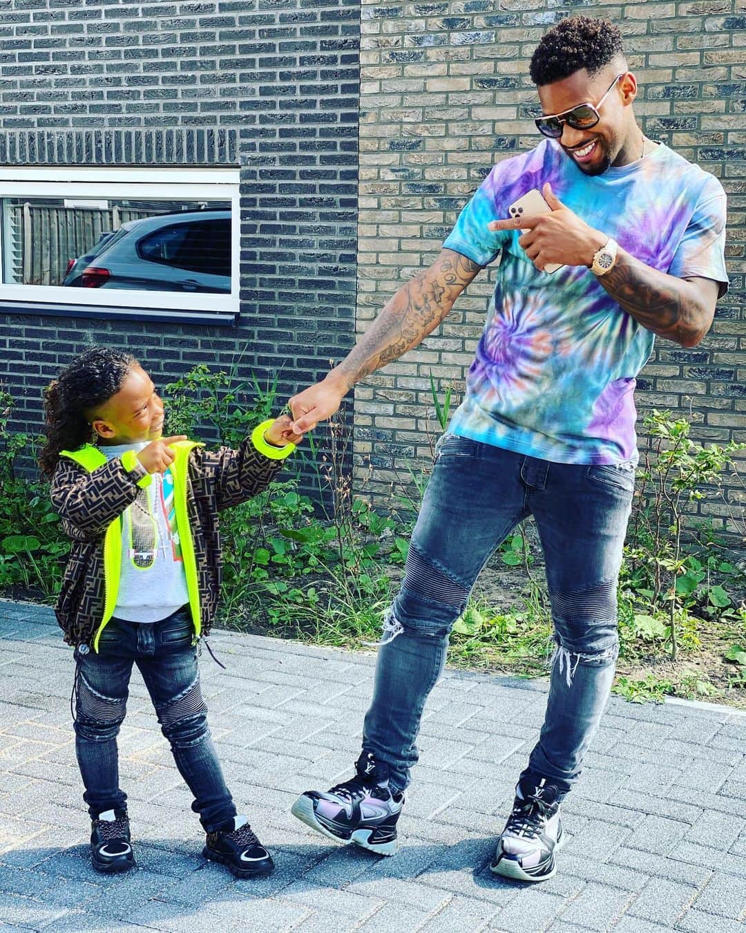 イェレマイン・レンスのインスタグラム：「Me and my G 👊🏾」