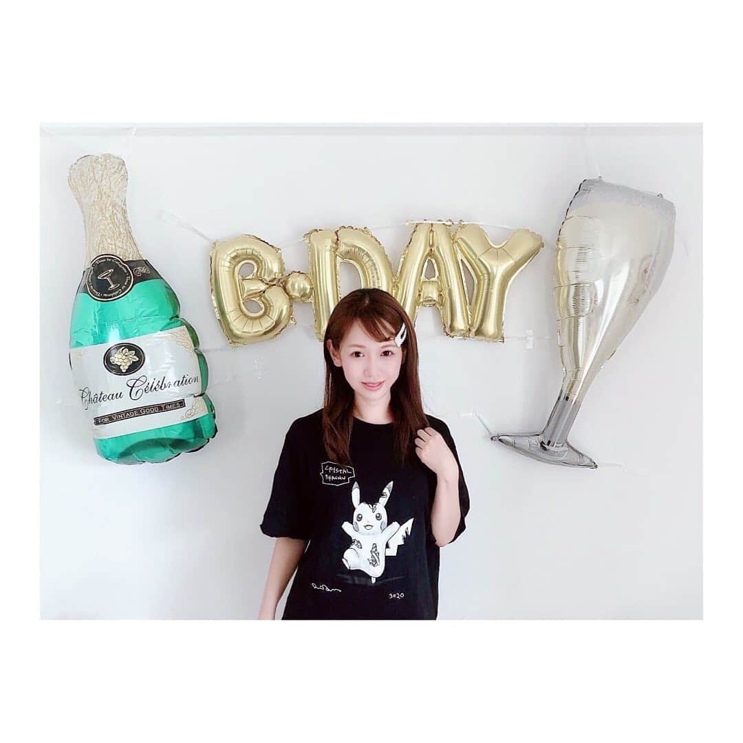 小河結香のインスタグラム：「2020,6,27💠 Happy Birthday to Yun 🎂🎉 私事ですが1つBBAになりました✋ これからも実年齢より見た目年齢❣️ 心が老いたら負けなんで頑張ります👊 夜は大好きな焼肉でした😍 コロナでもう行けないかと思ってたけど 幸せな時間でした✨ #happybirthday #今日は私の誕生日 #6月生まれ女子」