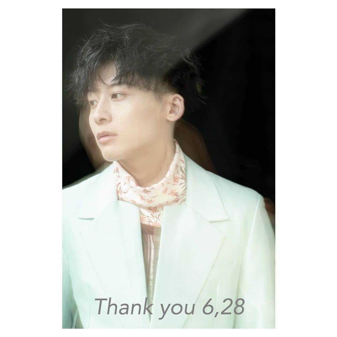 工藤大輝のインスタグラム：「Thank you 6,28 🎂」
