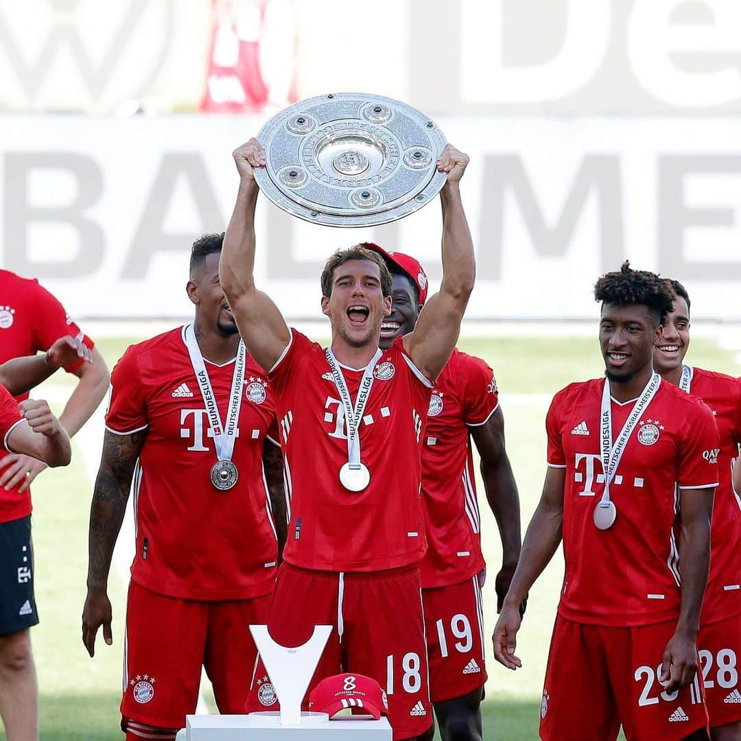 レオン・ゴレツカさんのインスタグラム写真 - (レオン・ゴレツカInstagram)「Mia san Meister. 💪💯 @fcbayern」6月28日 1時23分 - leon_goretzka