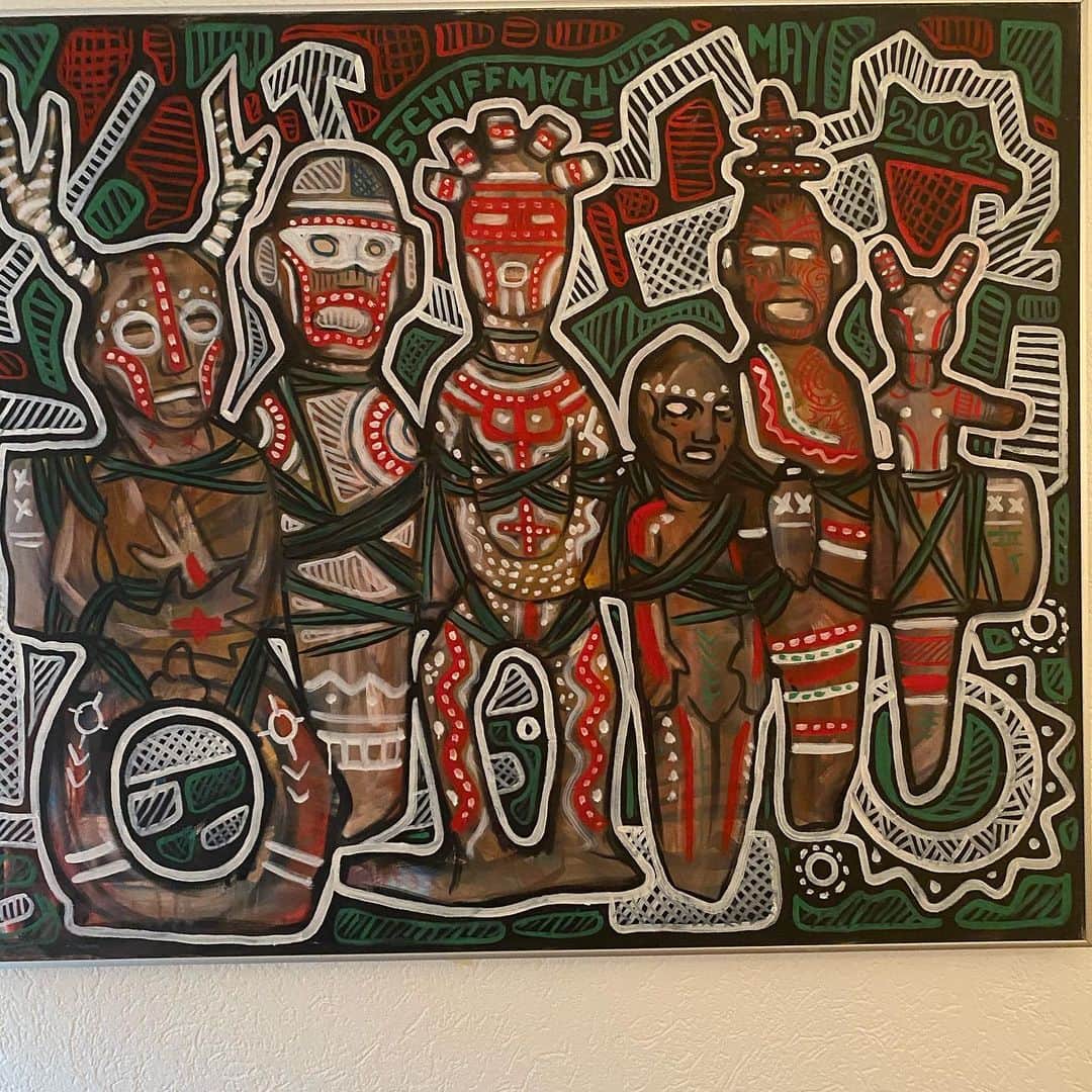 アムステルダム・タトゥー・ミュージアムのインスタグラム：「Old painting i dit years ago」