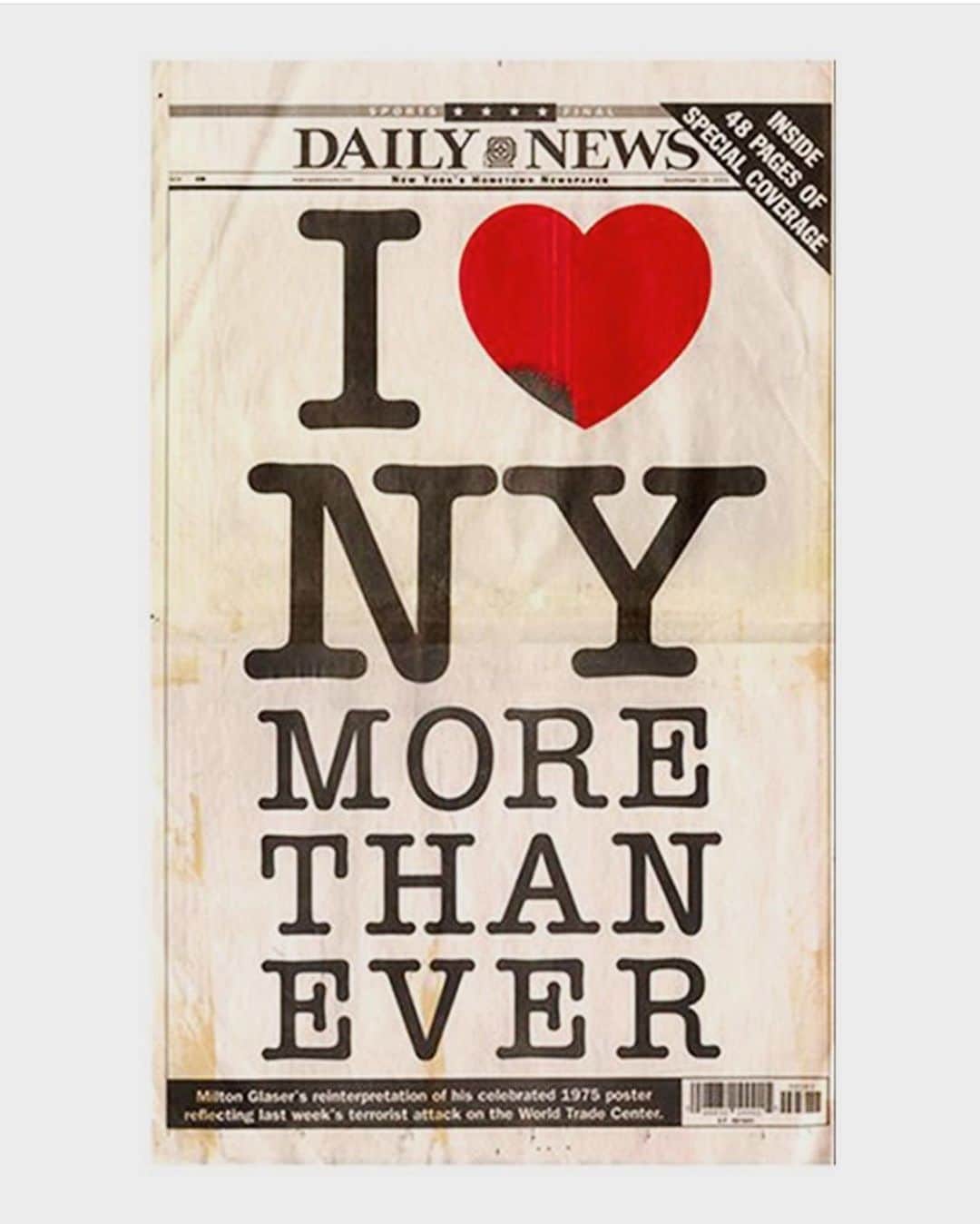 Design Milkさんのインスタグラム写真 - (Design MilkInstagram)「"There are three responses to a piece of design—yes, no, and WOW! Wow is the one to aim for." —Milton Glaser -- Thank you for wowing us time and time again, #MiltonGlaser. RIP to the iconic graphic designer, best known for his I ❤️ NY design amongst his many memorable artworks and posters.」6月28日 3時09分 - designmilk